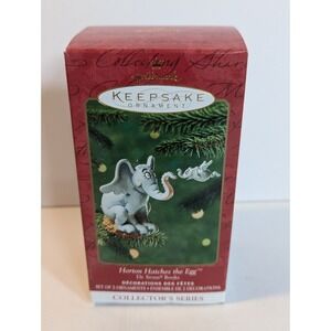 Hallmark Keepsake Dr. Seuss #3‎ Set of 2 Horton Hatches the Egg 2001